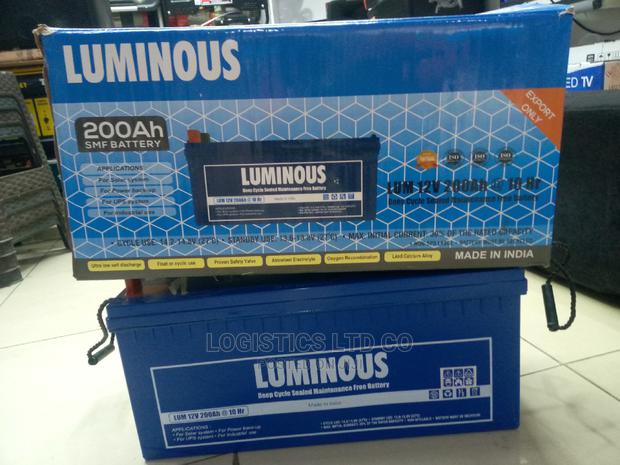 Original Luminus Battery 12v - 200ah - thumbnail 4