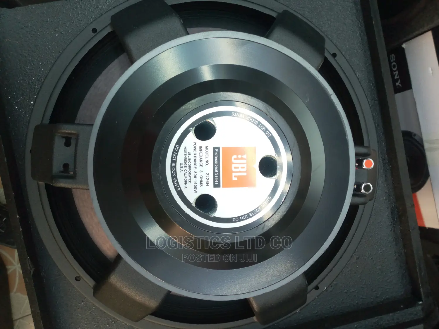 Original JBL Bass Speaker 18inch 1600watts