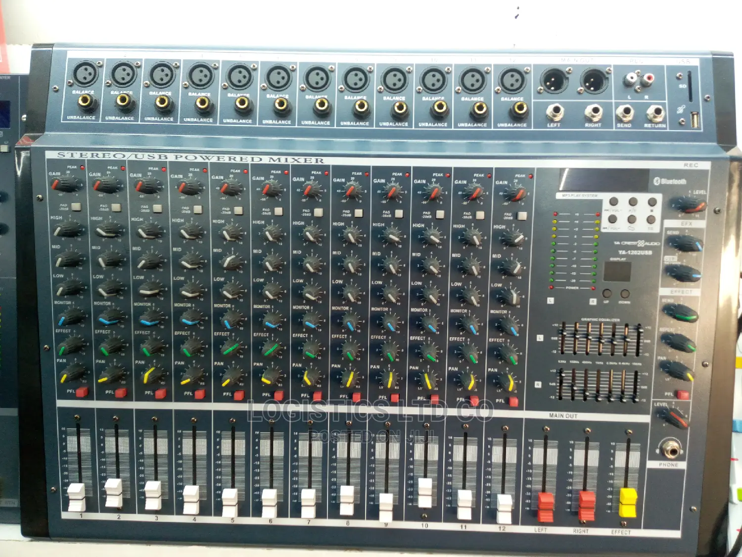 Crest Audio 12channel Powered Mixer