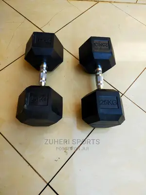 Dumbbells 25kg Hexagon