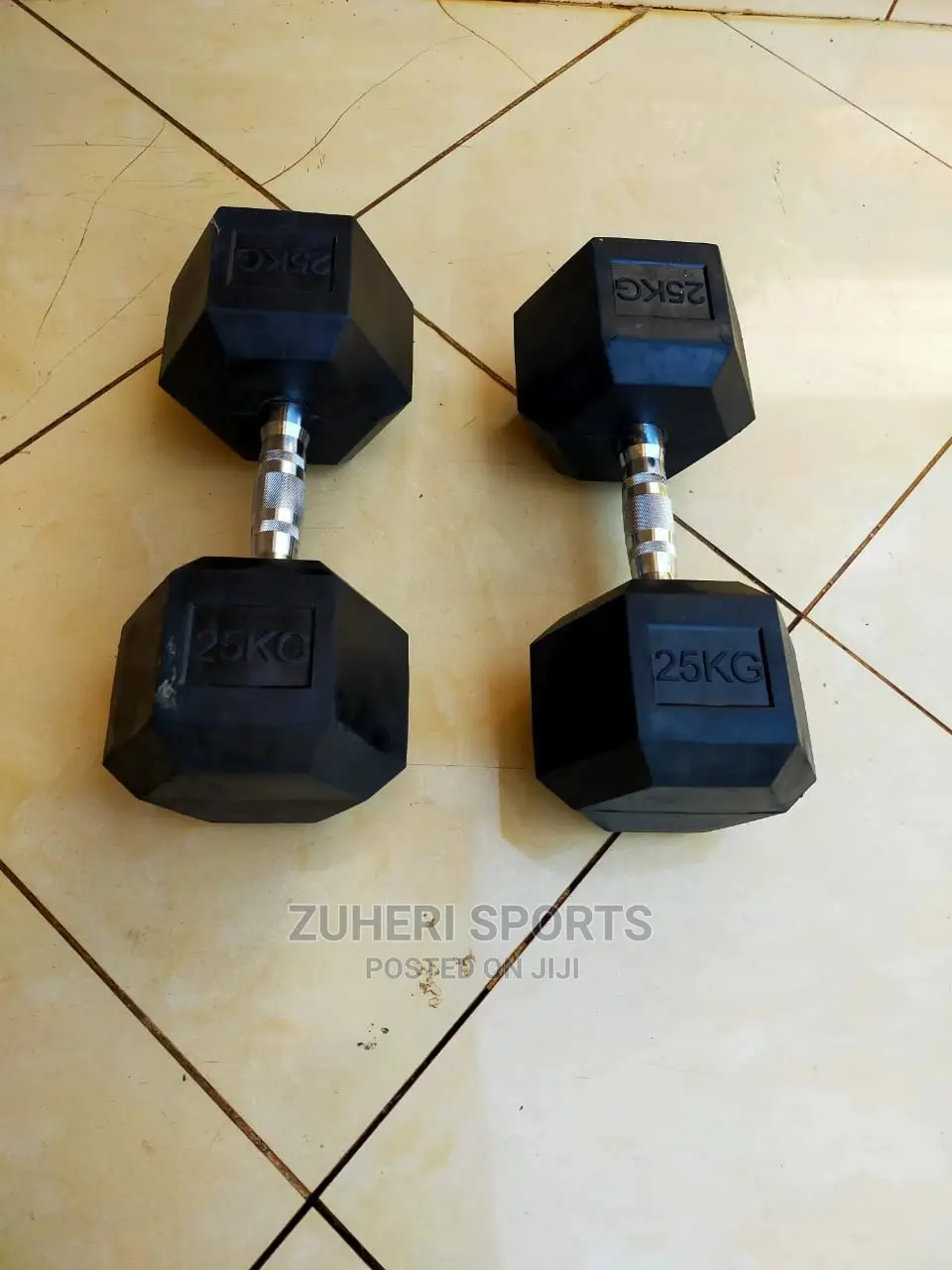 Dumbbells 25kg Hexagon