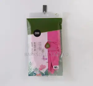 Domestic Silicone Rubber Gloves Latex Silicon Kitchen Pink