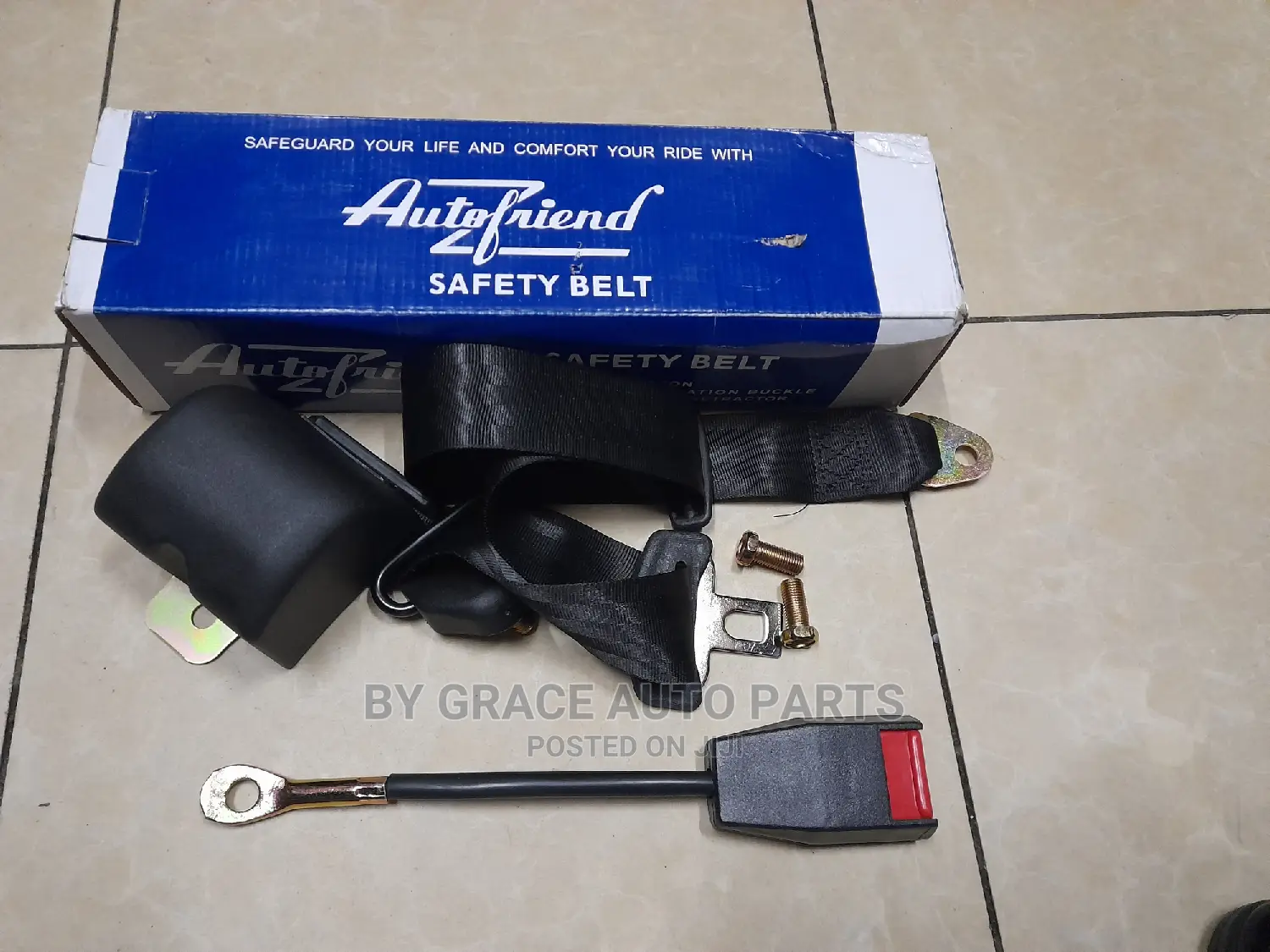 Automatic 3 Pin Safety Belt