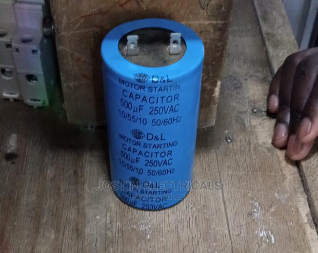 Motor Stating Capacitor - main view