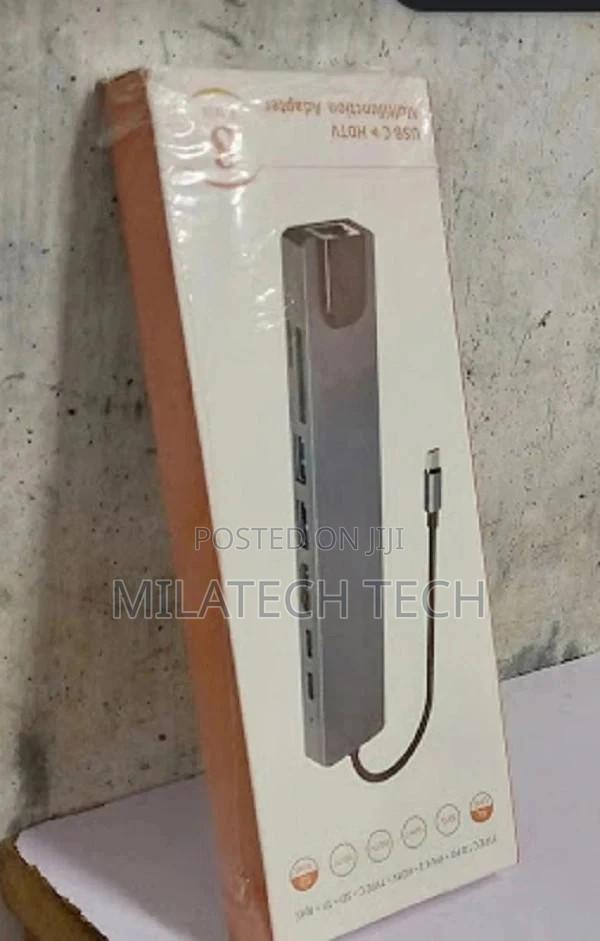 Multifunction 8 in 1 Type C Adapter - main view