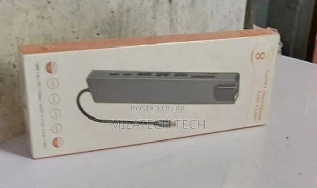Type C Adapter 8 in 1 New