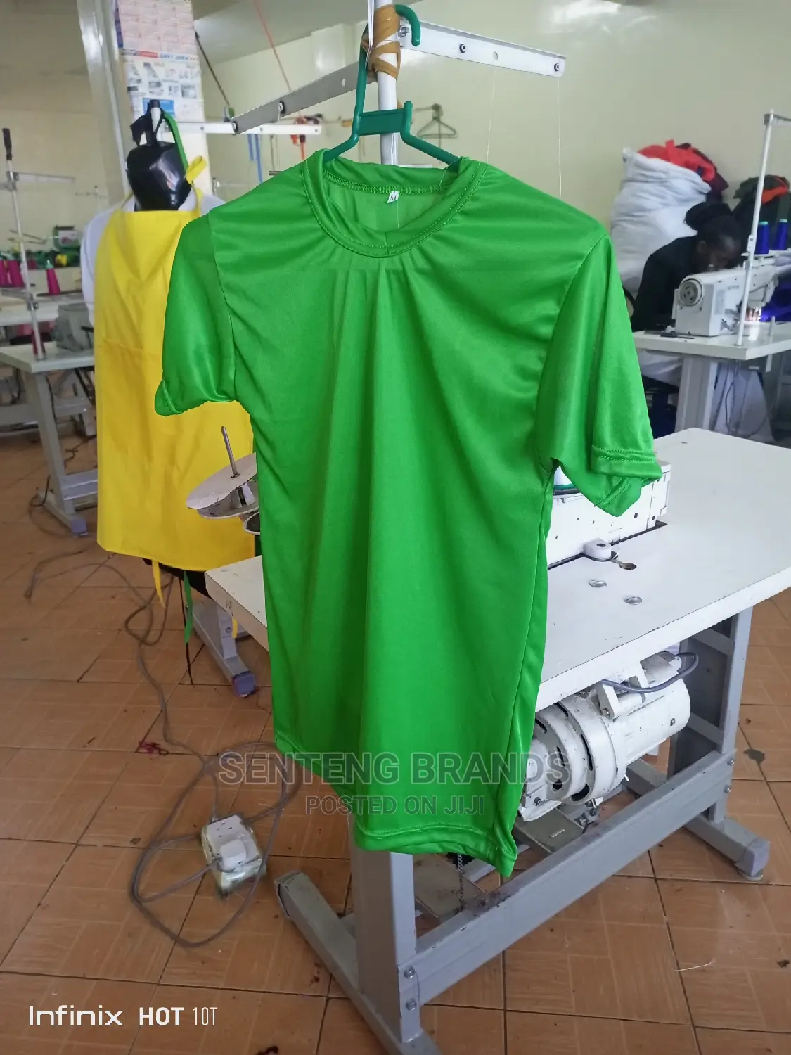 Green T-Shirts Polyester Tshirts Good Quality for Elections