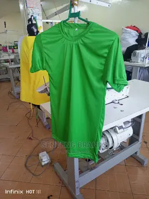 Green T-Shirts Polyester Tshirts Good Quality for Elections