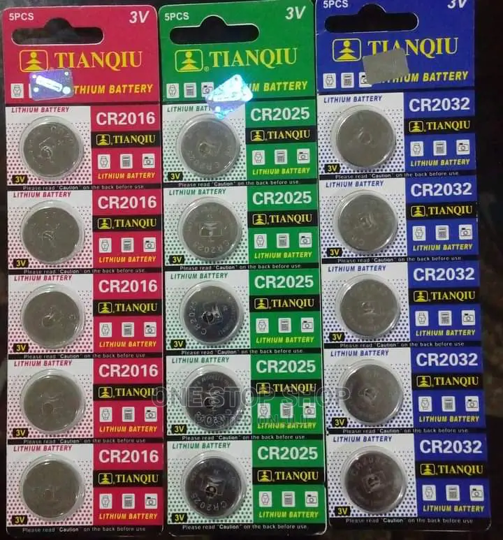 Car Remote Alarm Batteries(5pcs ) Pack