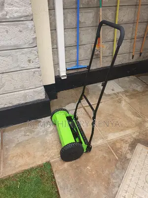 Green Lawn Mower