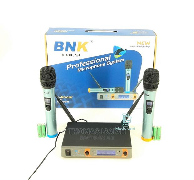 BNK BK9 UHF Dual Channel Wireless Microphone System - thumbnail 2