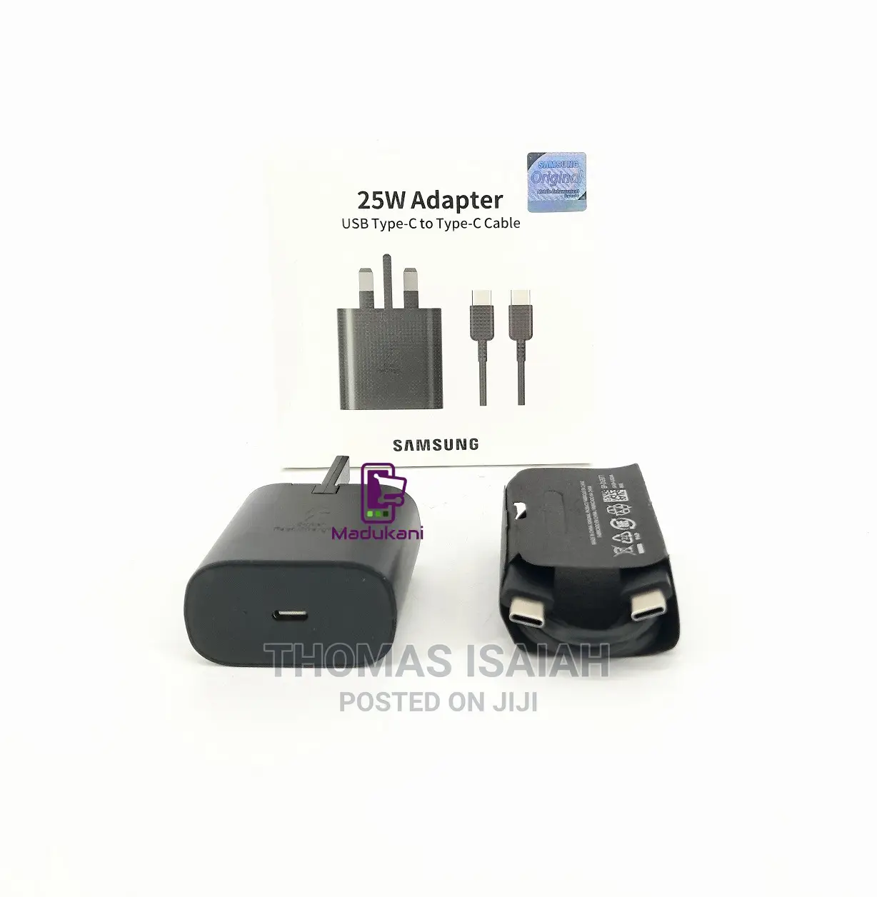 Original Samsung USB Type-C to Type-C Cable 25W Super Fast C
