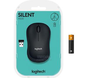 Logitech Wireless Mouse Silent M220 Charcoal - thumbnail 2