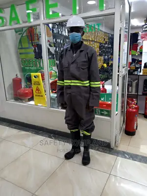 Safety Overalls-Grey Overalls With Reflector