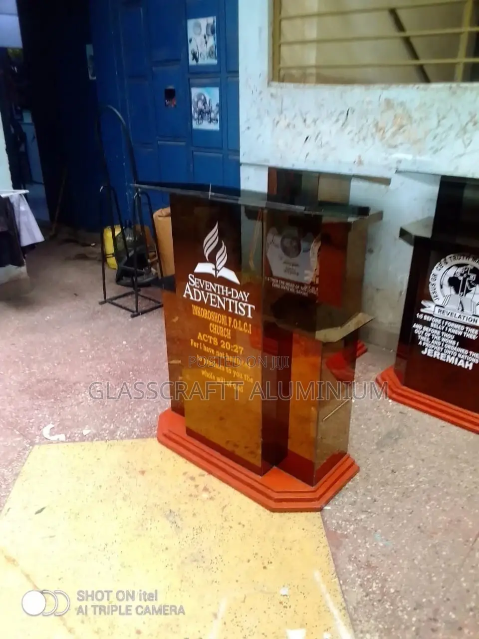 Glass Podiums
