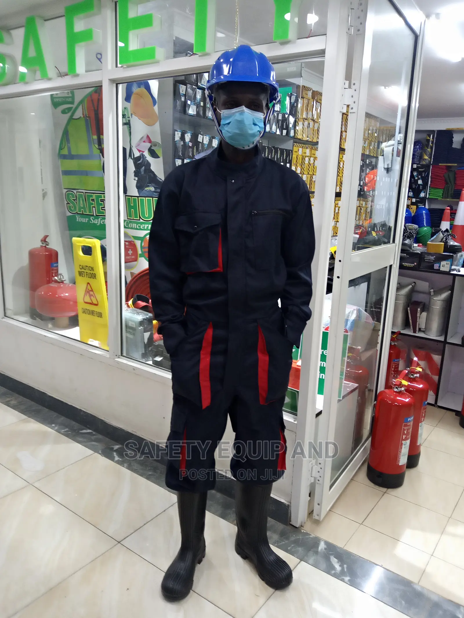 Fashion Cargo Blended Overalls