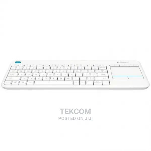 Logitech Wireless Keyboard With Touchpad Plus White