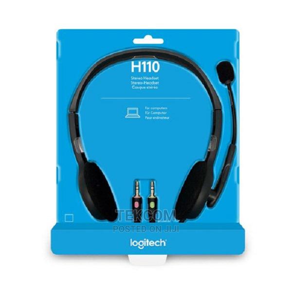 Logitech Stereo Headset H110 Grey (3.5 Mm Jack)