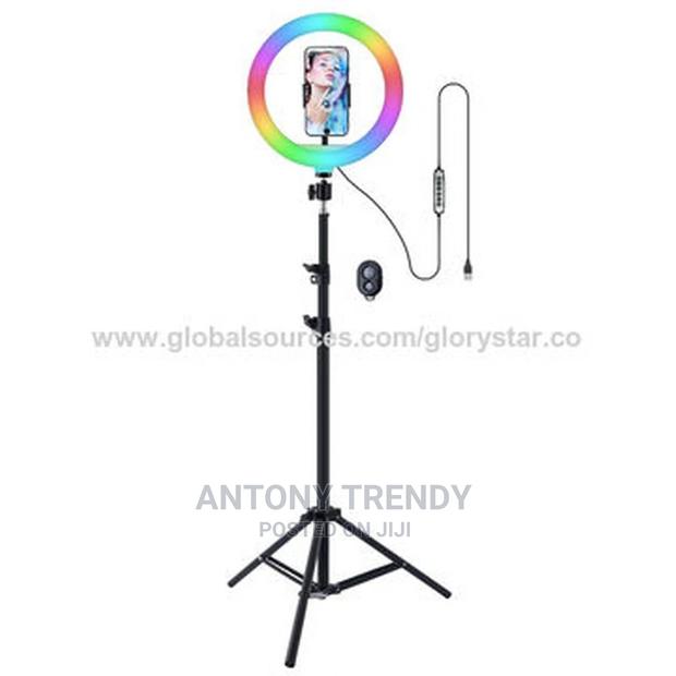 360 Auto Gimbal Ring Light Follows the Image - thumbnail 3