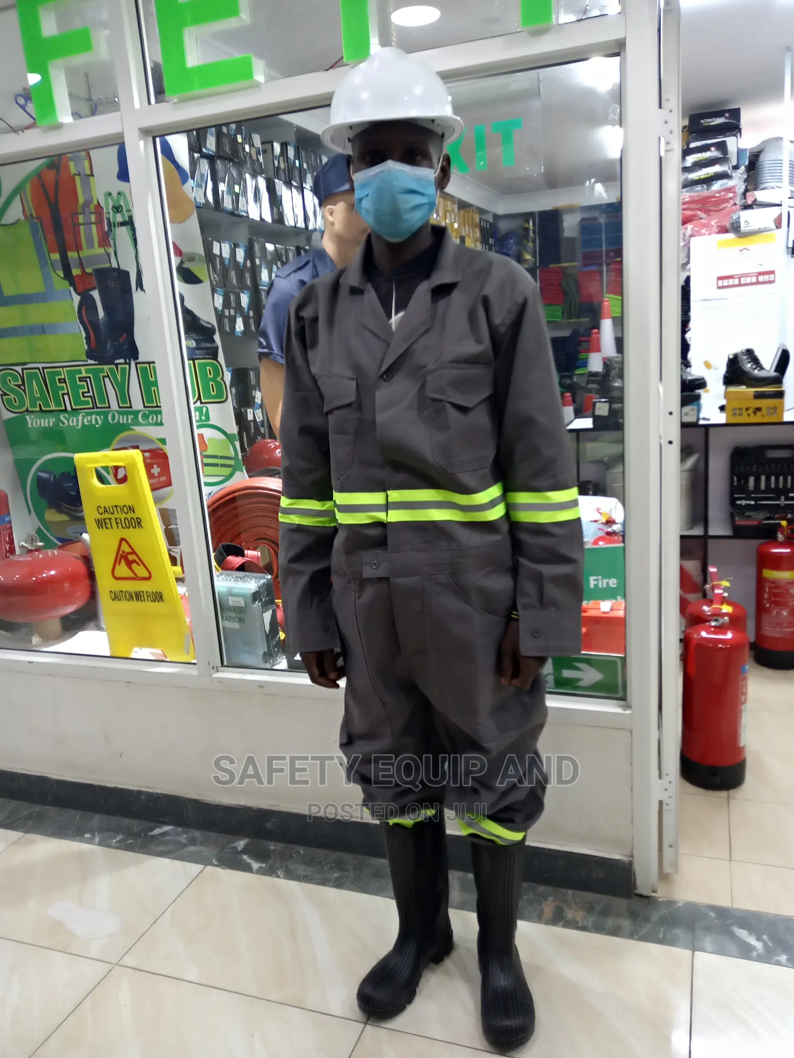 Polycotton Reflective Overalls