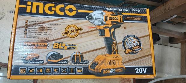 Ingco 20V Cordless Drill With Impact Hummer - thumbnail 2