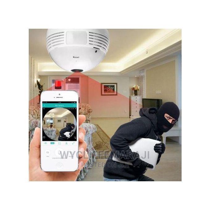 Cctv Night Vision Panoramic Wifi Camera Bulb in Nairobi Central