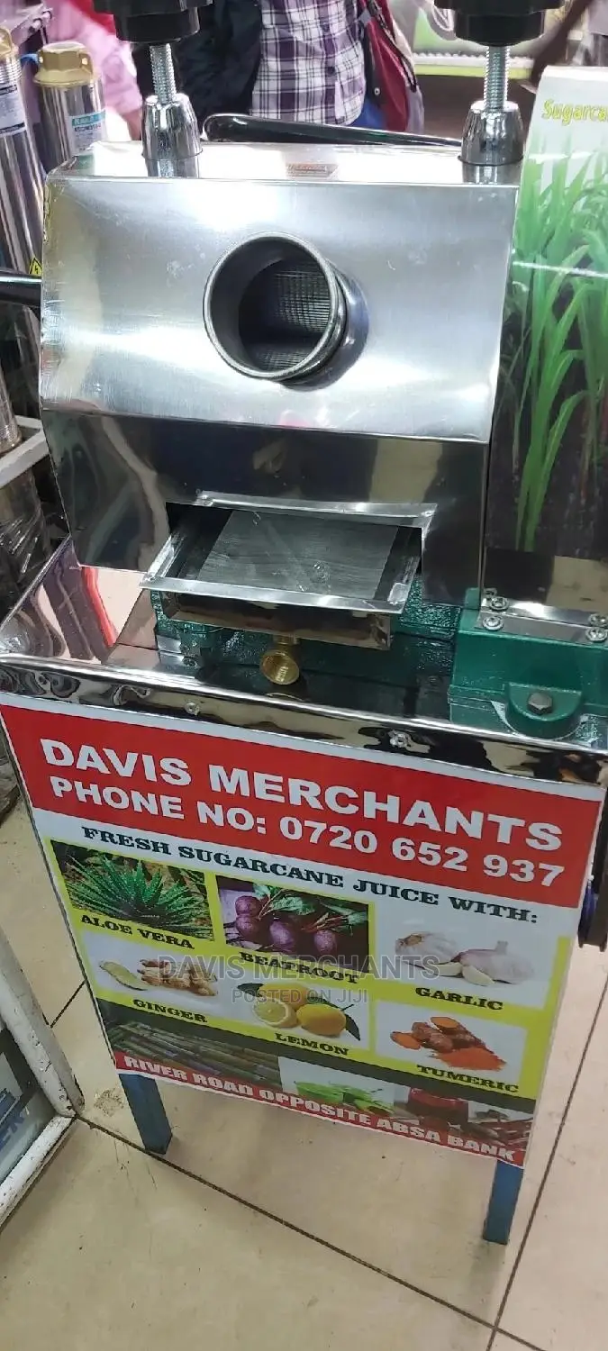 Sugar Cane Juice Extracting Machine in Nairobi Central Restaurant
