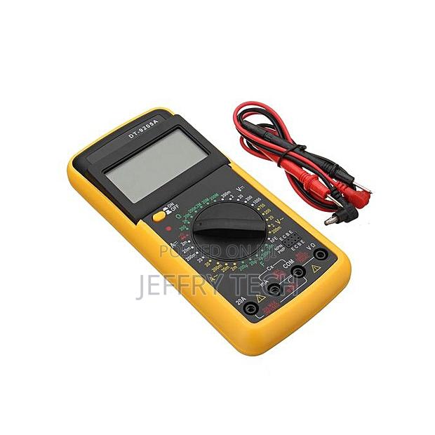 Digital Multimeter LCD AC/DC Ammeter Capacitance Resistance Tester - main view