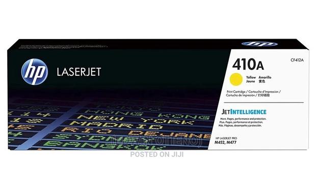 Original HP 410A Yellow Laserjet Toner Cartridge