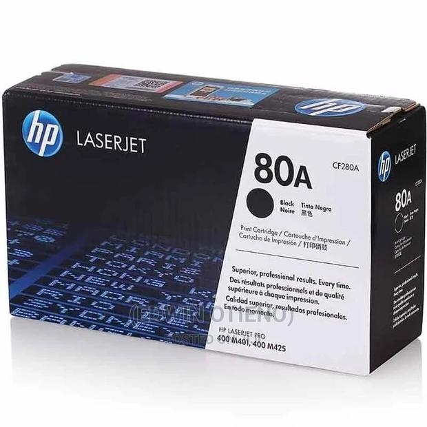 Original HP 80A – CF280A – Laserjet Toner Cartridge – Black