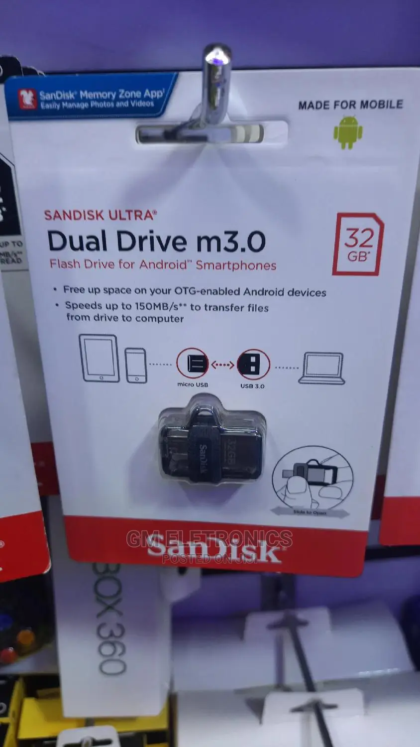 32gb Dual Drive OTG for Android Phones.