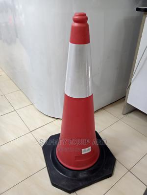 RS Pro Red White Reflective Cone - thumbnail 2