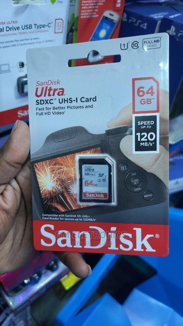 64GB Camera Memory Card. - main view