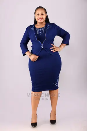 Denim Dress Plus Jacket