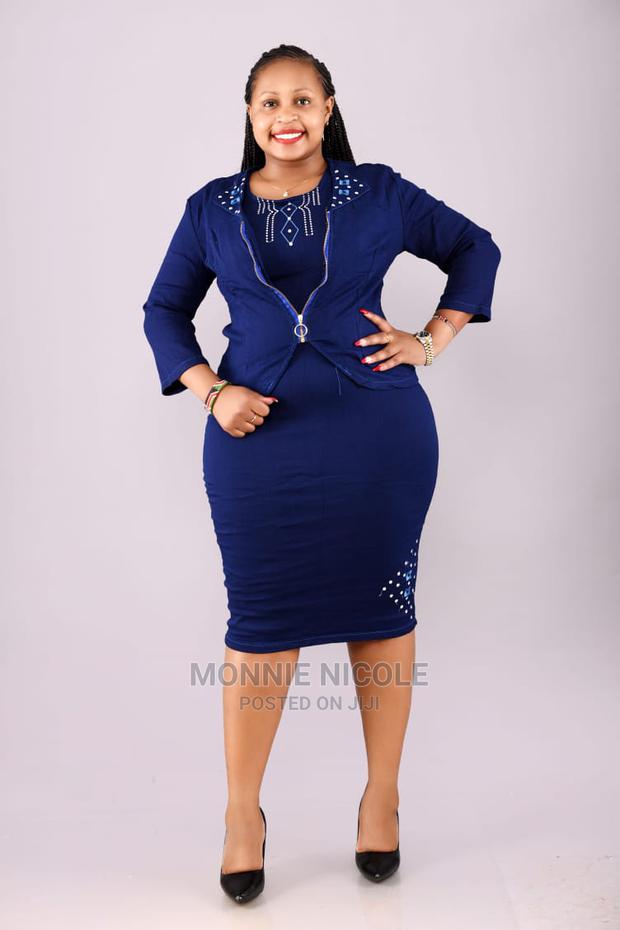 Denim Dress Plus Jacket - thumbnail 3