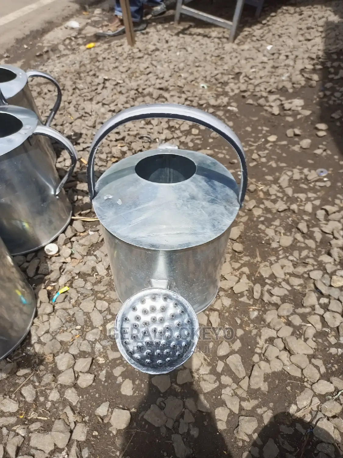 Metallic Watering Can