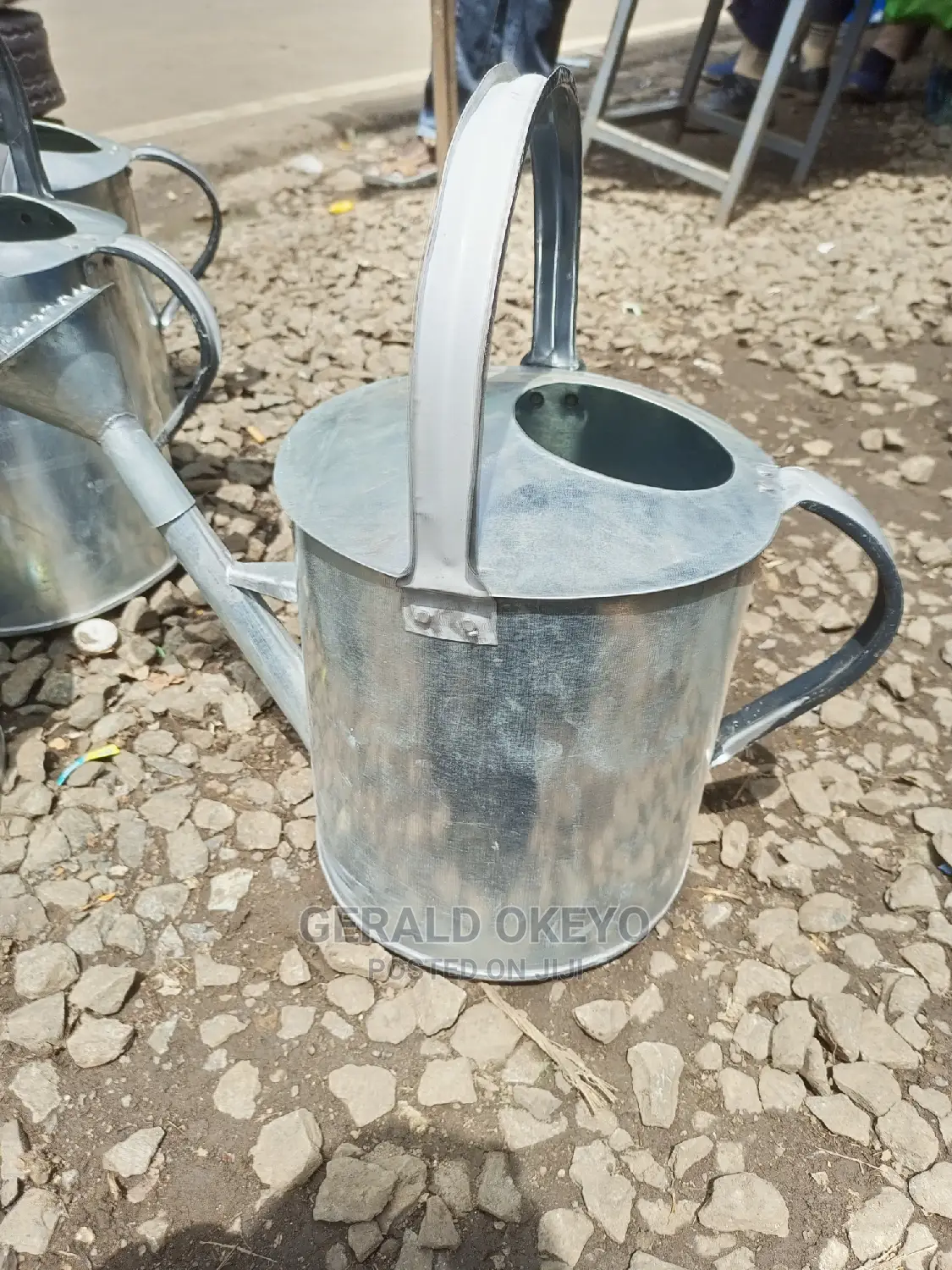 Metallic Watering Can