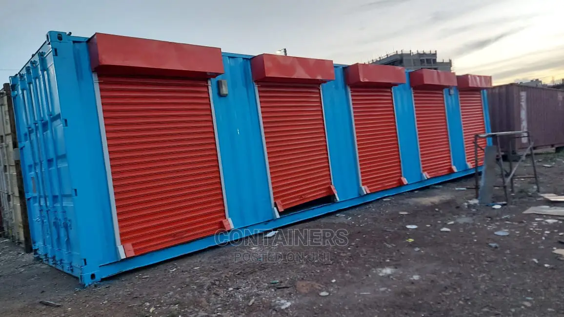 40ft Container Stalls Complete (Enroute to Kitengela)