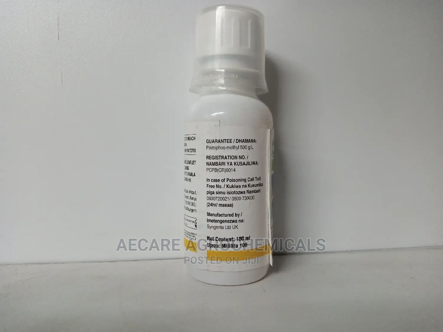 Actellic 50ec Pesticide Sygenta 100ml