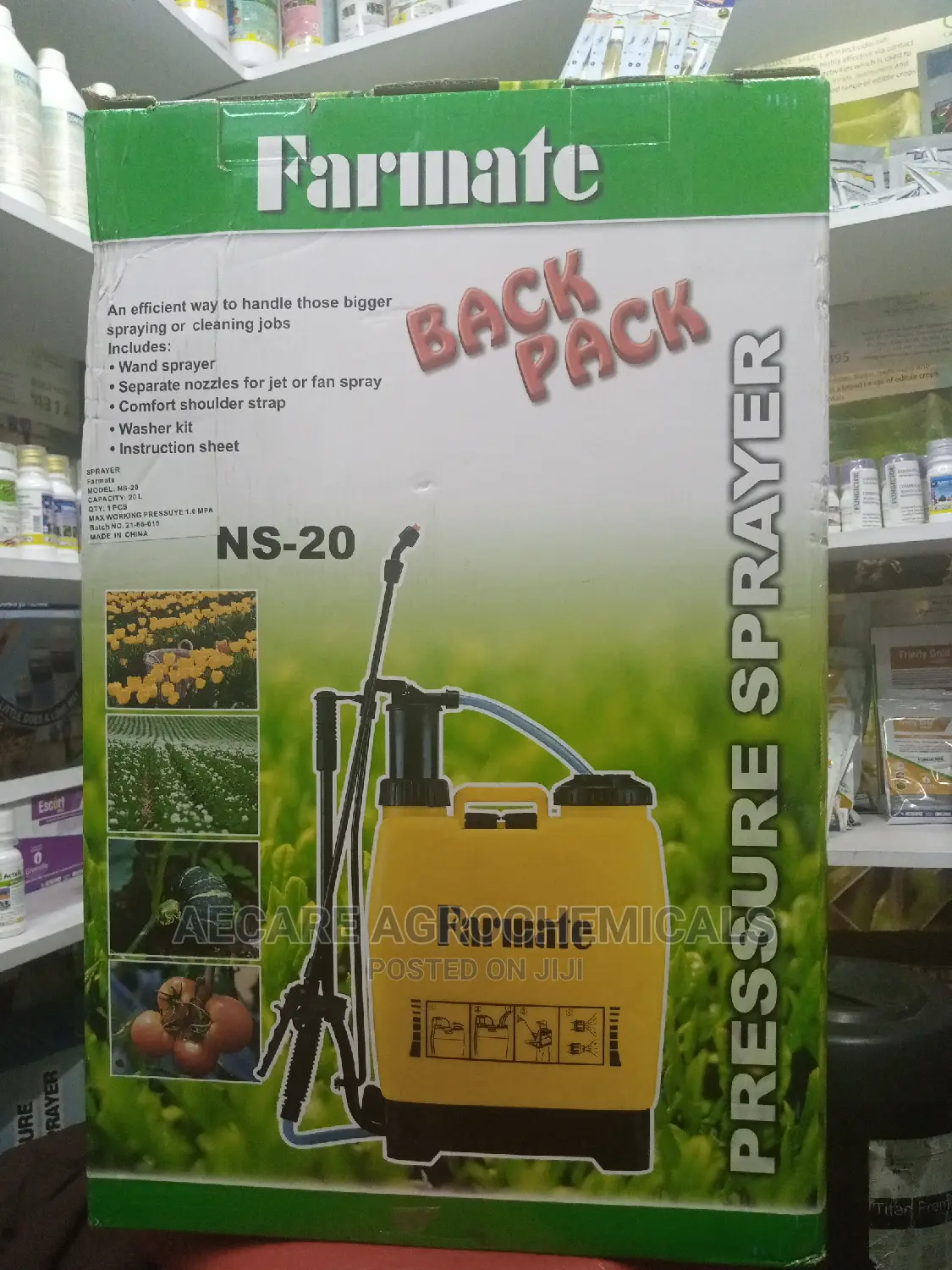 Farmate Knapsack Sprayer 20 Litres