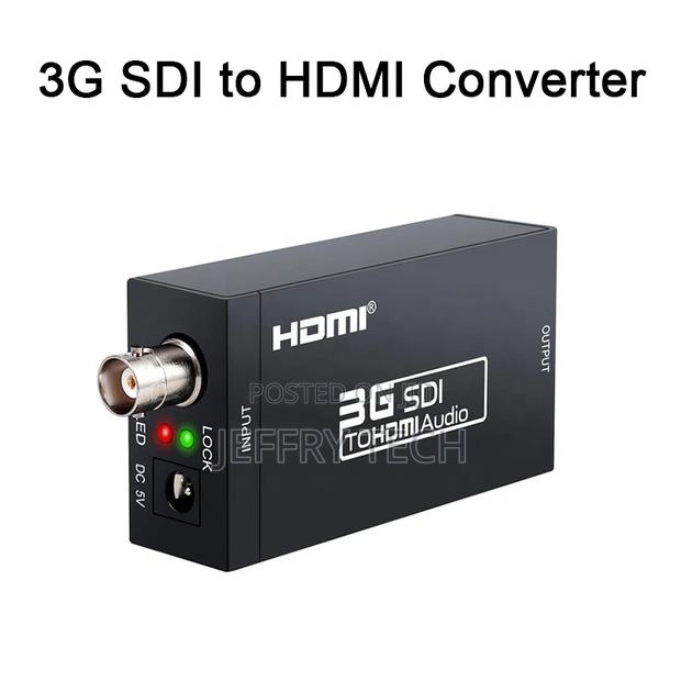 HDMI to 3G Sdi Bnc Video Converter Adapter 3G Sdi to HDMI Vi