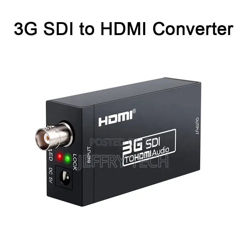 HDMI to 3G Sdi Bnc Video Converter Adapter 3G Sdi to HDMI Vi