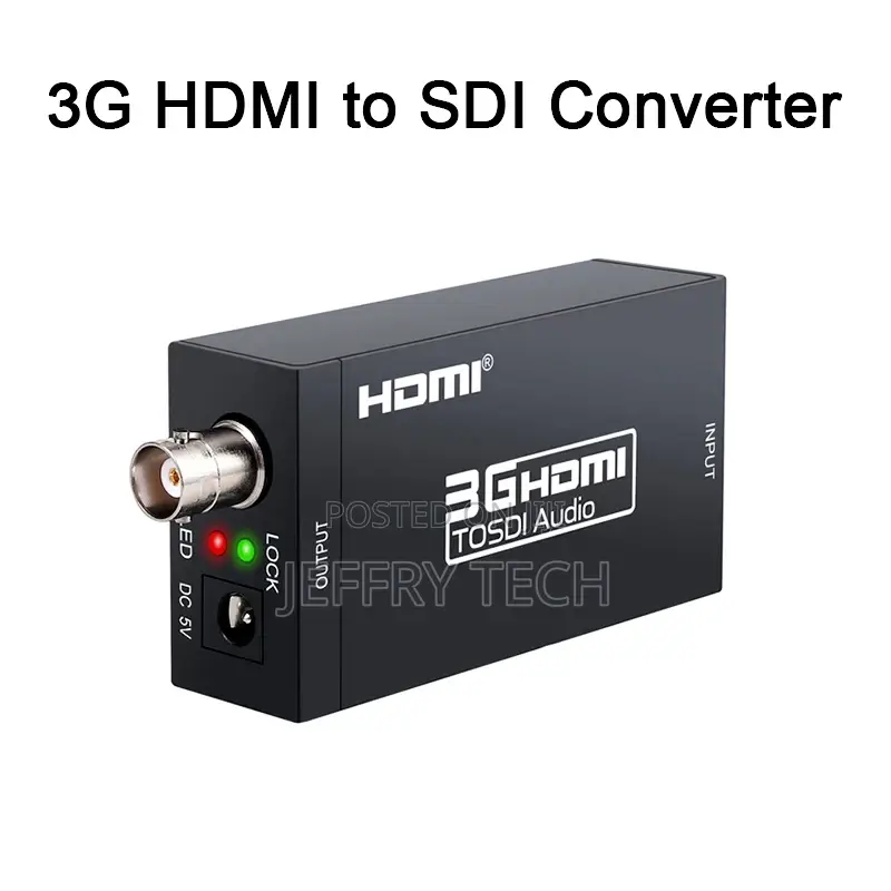HDMI to 3G Sdi Bnc Video Converter Adapter 3G Sdi to HDMI Vi