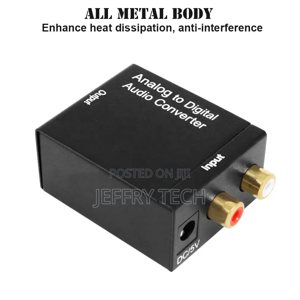 Audio Converter Analog to Digital Optical Audio Converter Ad