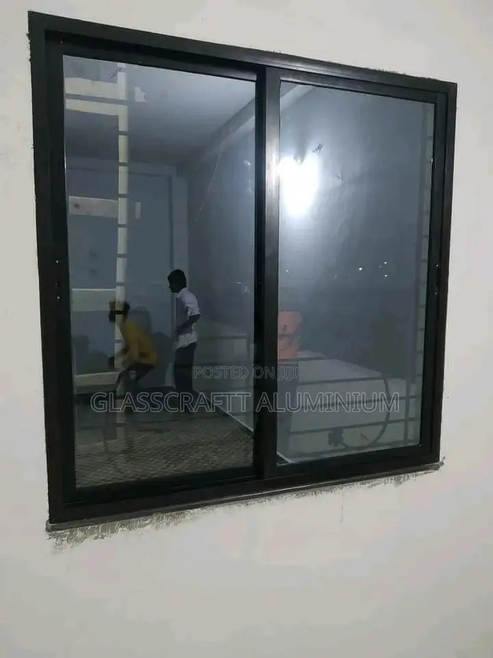 Black Coated Aluminium Windows