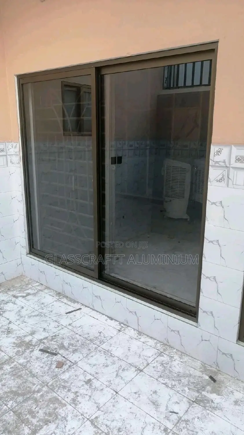 Black Coated Aluminium Windows