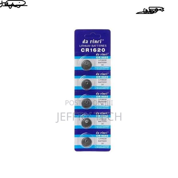 Generic Lithium Battery CR1620 3V 5pcs - main view