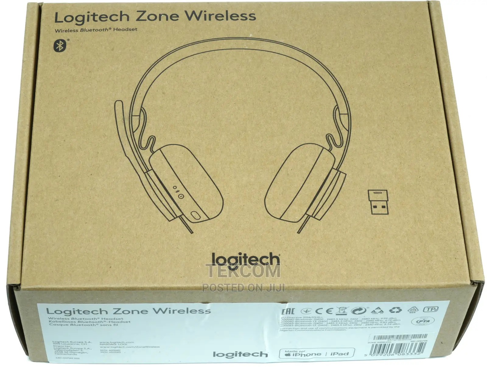 Logitech Zone Wireless Bluetooth Headset