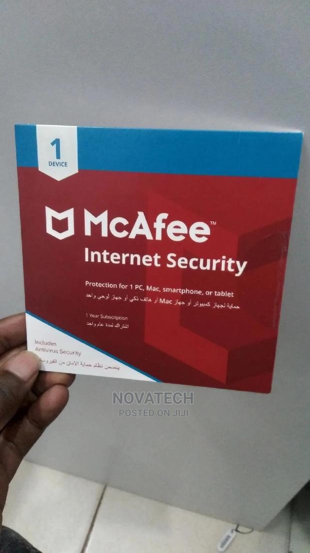 Mc Fee Internet Security 1 Device - main view