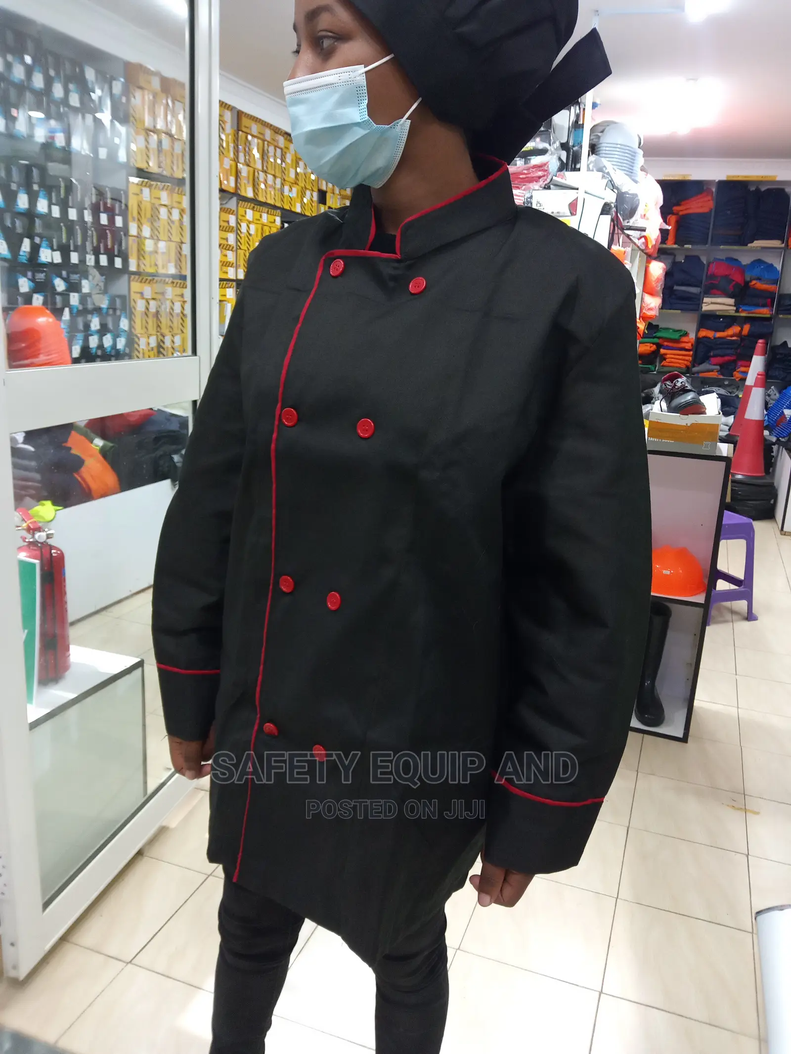 Chef UniformsBlack Styled Kitchen Uniform in Nairobi Central